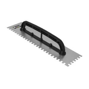 Desempenadeira de aço dentada c/cabo plástico 12×48-Thompson – 673