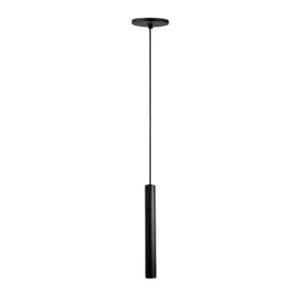 Pendente tubular alumínio gu10 20cm preto-Nylux – 751
