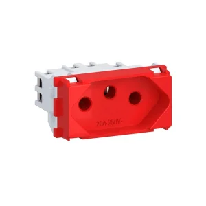 Módulo tomada 20a Equille vermelho-Weg – 14232434