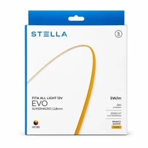 Fita LED All Light supermicro Evo 5m 12v 5w 2700k IP20-Stella – 9370