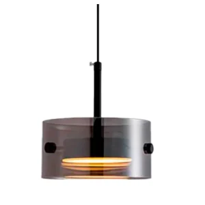 Pendente Cristall Deccor Tartu 10W Smoky Gray 3000K 800lm-Cristallux – 226358