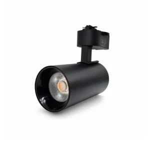 Spot trilho com led cob 15w 3000k preto-Mayler – 2010000014455