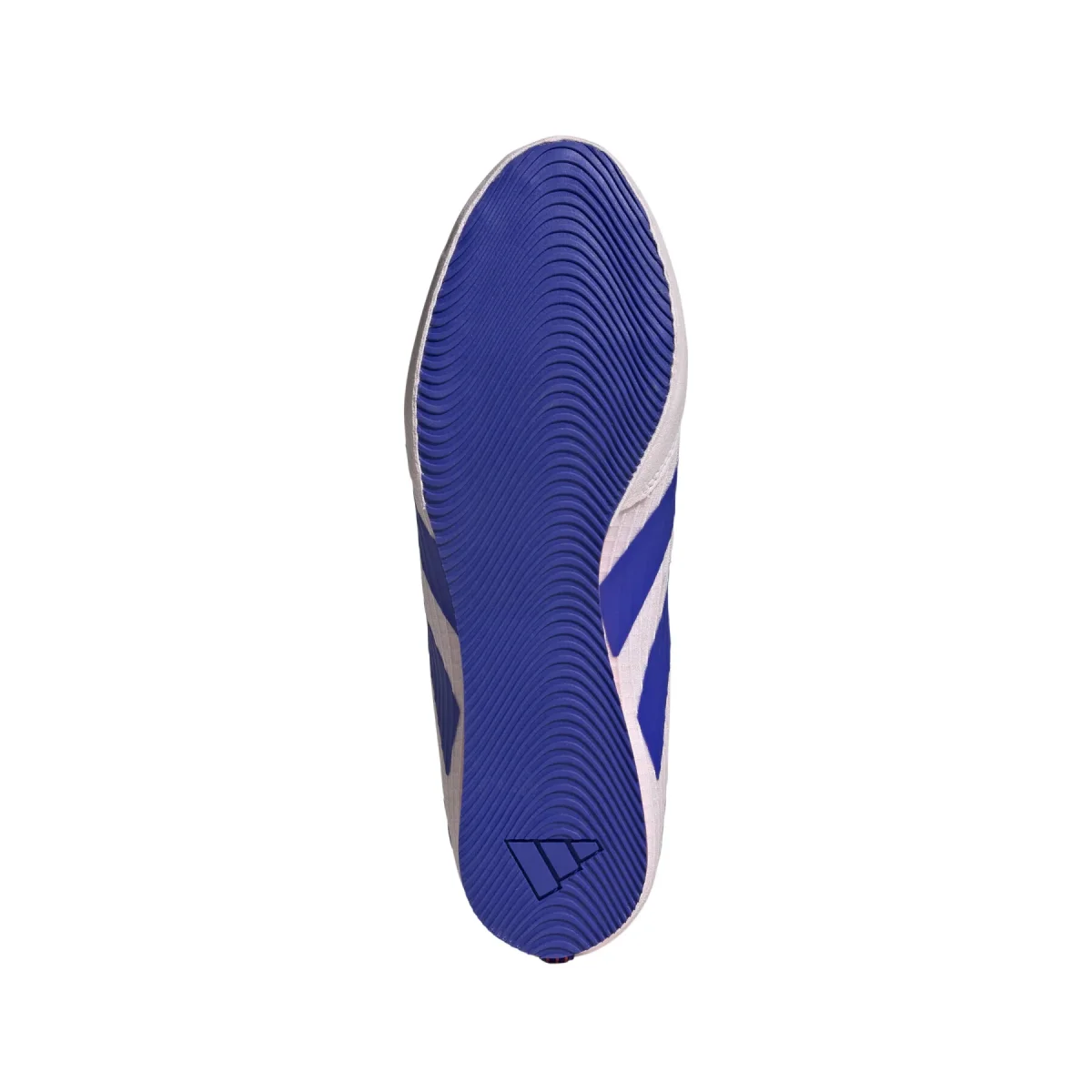 Boxschuhe ADIDAS Box Hog 4 - Weiß/Blau - Image 4