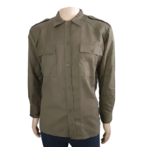 Camisa Vintage castanha anos 80