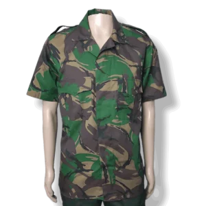 Camisa camuflada do uniforme de Timor