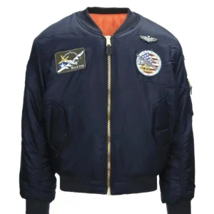 Casaco de voo / Bomber USAF MA-1 azul