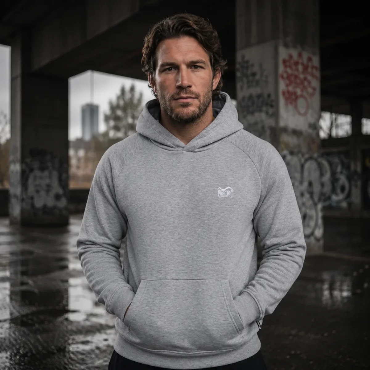 Hoodie UNIT - Grau - Image 5