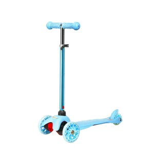 Trotinete Dobrável de 3 Rodas Infantil até 20 kg BRAVE INDIGO