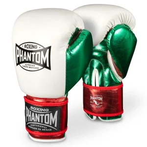 Boxhandschuhe MEXICO - Weiß/Grün/Rot