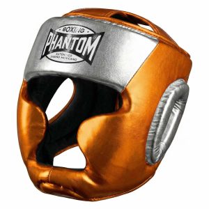 Kopfschutz MEXICO Full Face - Orange/Silber