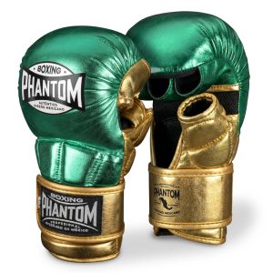 MMA Sparring Handschuhe MEXICO - Grün/Gold
