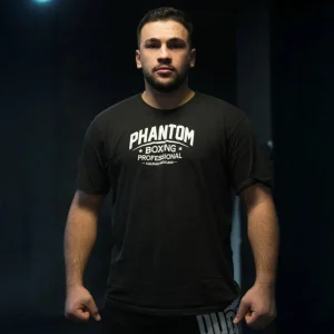 T-Shirt Boxing - Schwarz