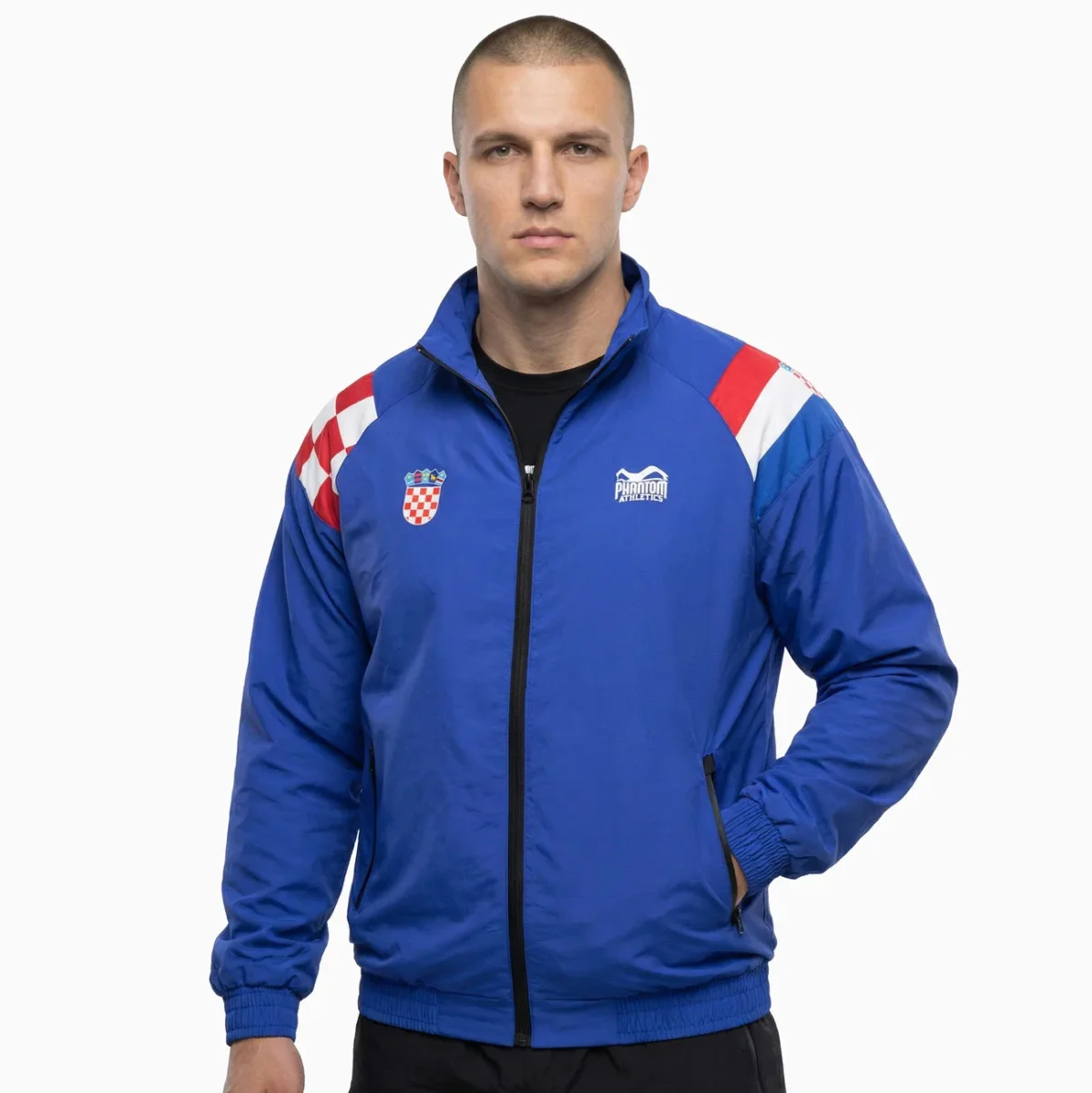 Trainingsjacke DMC - Team Croatia - Blau - Image 2