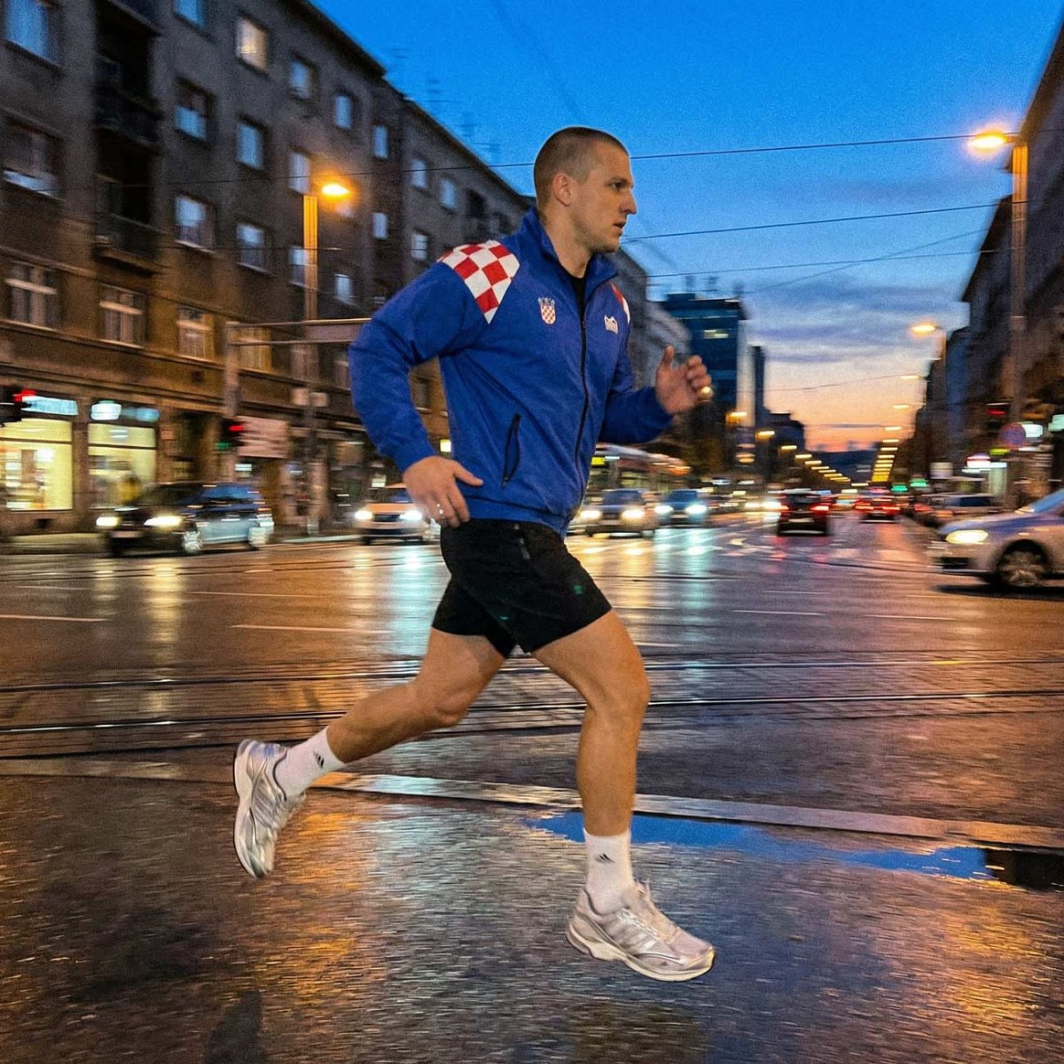Trainingsjacke DMC - Team Croatia - Blau - Image 7