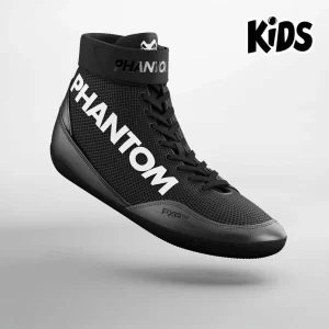 Kinder Ringerschuhe Phantom COMBAT - Schwarz