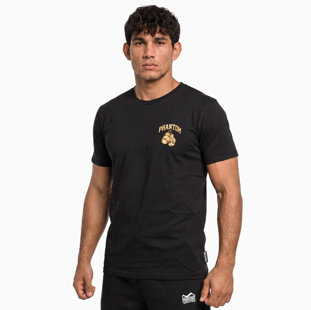 T-Shirt BOXING TEAM - Schwarz/Gold - Image 3