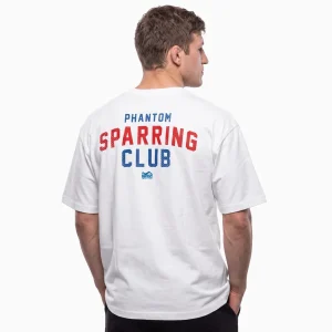 Oversize T-Shirt SPARRING CLUB - Weiß