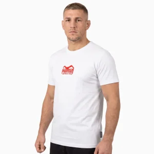 T-Shirt Team - Weiß/Rot