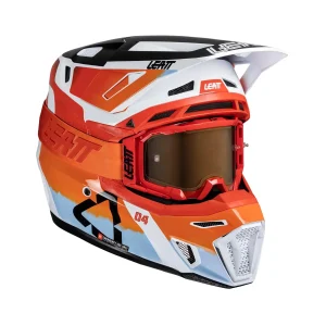 Kit Capacete de Moto Velocity 5.5 V25 Tamanho 8.5 com Óculos de Proteção