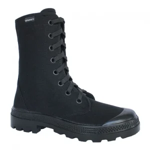 Botas de lona cano alto Wissart - Preto