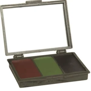 Caixa de pintura facial / camuflagem - 3 cores