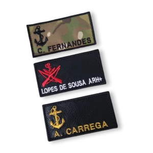 Patch de nome rectangular - Marinha