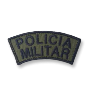 Patch meia lua Policia Militar