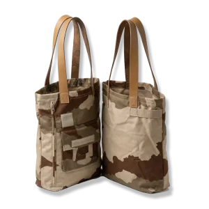 Bolsa Tote-bag em tecido camuflado